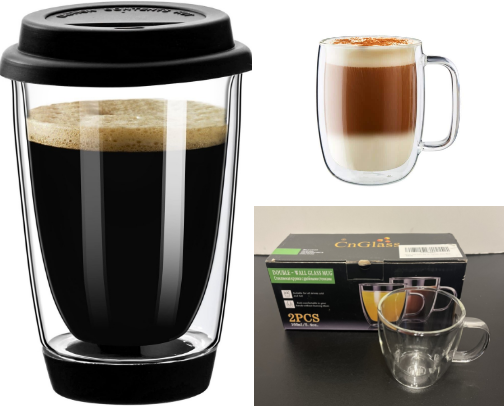 home cafe essentials: cute glassware & tools for your daily caffeine cover photo collage