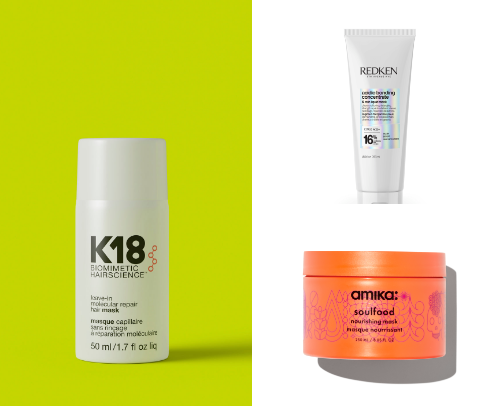 My tried and true hair care products! 💆🏼‍♀️🎀🧴🚿 cover photo collage