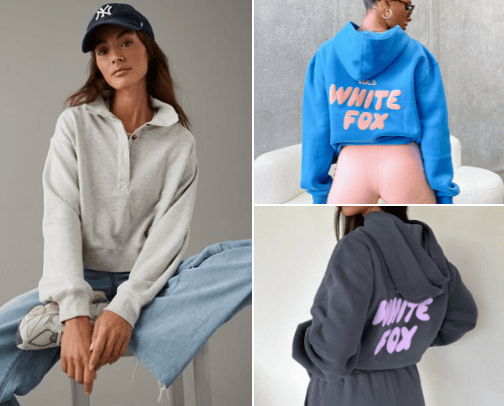 loungewear cover photo collage