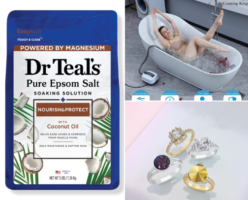 Bath must haves cover photo collage