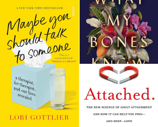 mental health therapist reads/want to read📚 cover photo collage