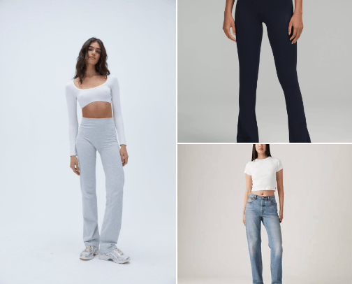 bottoms for TALL girls cover photo collage