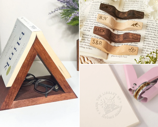 Book Merch & Book Accessories cover photo collage