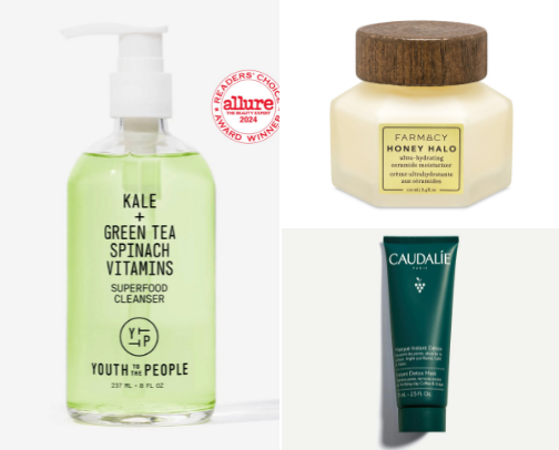 Only the best skincare cover photo collage