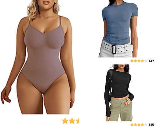 Duplicates of expensive Clothing cover photo collage