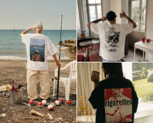 RYDE clothes cover photo collage