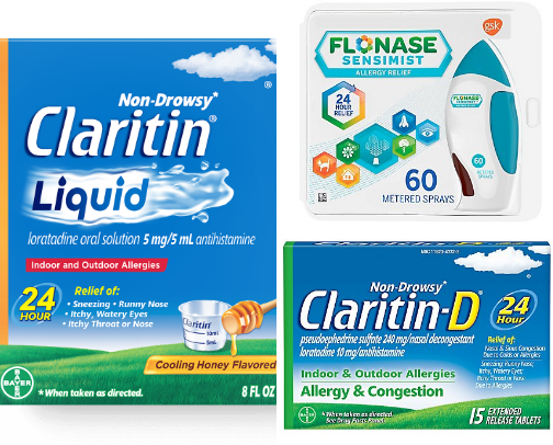 Allergy Season Must Haves cover photo collage