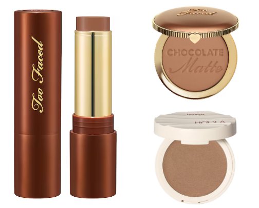 Bronzer cover photo collage