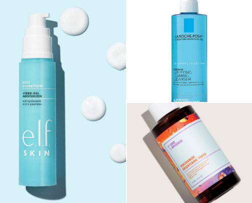 For the Combination and Oily Skin Babes cover photo collage