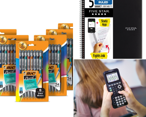 Back to school for College Students cover photo collage