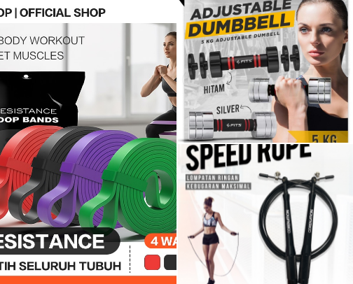🏋️‍♂️ Must-Have Home Workout Equipment for a Healthy & Active Lifestyle cover photo collage