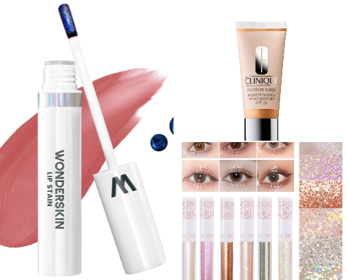 Dewy Makeup cover photo collage