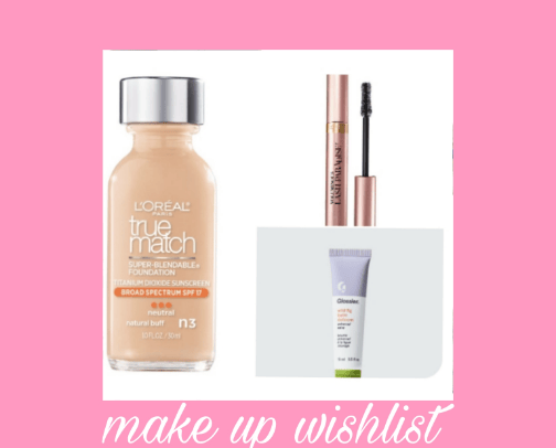 Make up wishlist .🫶🏼✨️💄 cover photo collage
