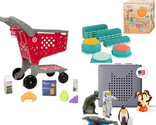 My Top Toys for 1-2 year olds cover photo collage