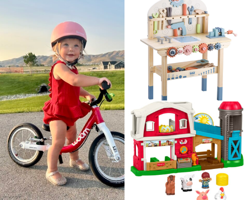 Toys for littles! cover photo collage