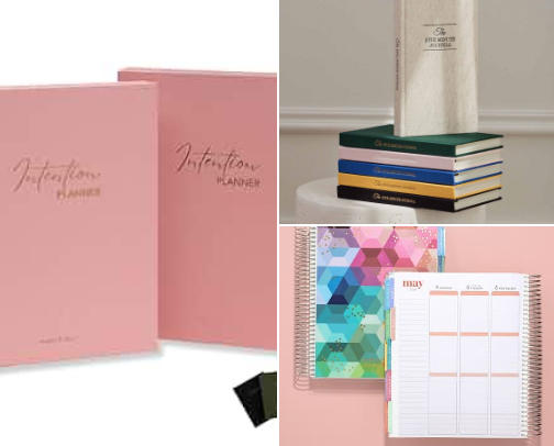 Planner Essentials for Go-Getters in Their Romantic Era cover photo collage