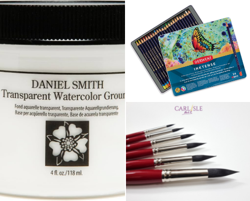 Water Colour Experiments cover photo collage