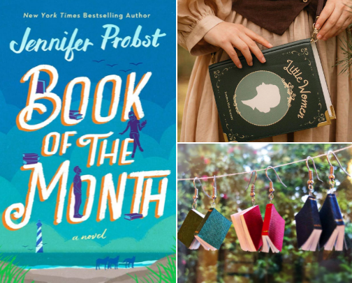 Books and Bookish Things cover photo collage