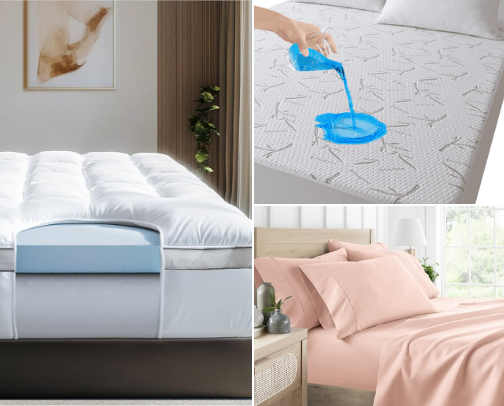 Dorm room essentials cover photo collage