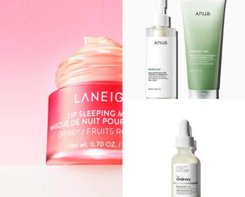 My favorite beauty recs cover photo collage