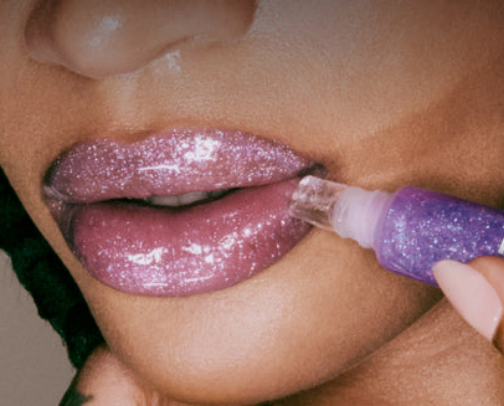 Lips on fire cover photo collage