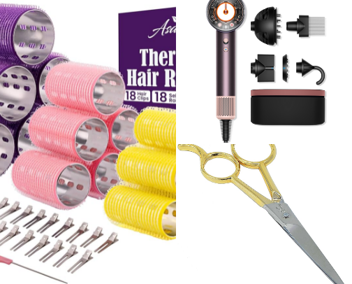 For Beautiful Hair cover photo collage