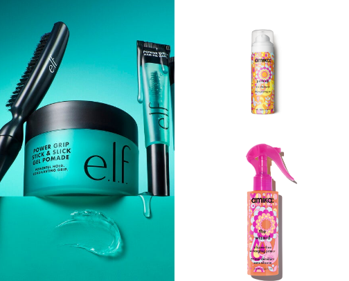 Summer hair products cover photo collage