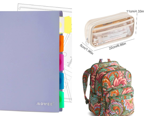 back 2 school needs for teens cover photo collage
