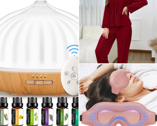 Self Care Night Routine Essentials cover photo collage