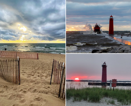 15 Must-Visit Lake Michigan Beaches cover photo collage