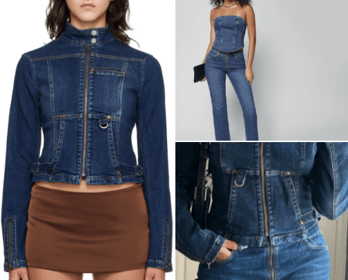 Look 2 - Canadian Tuxedo cover photo collage