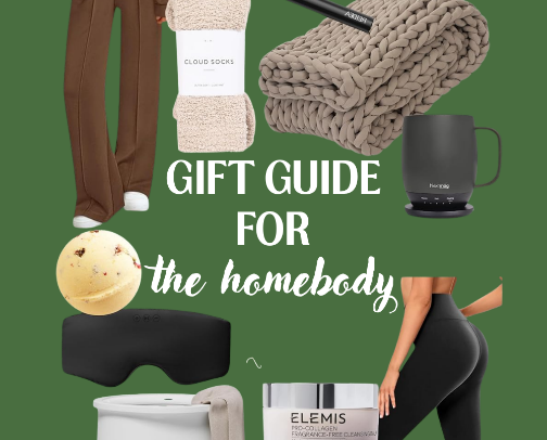 Gifts That Feel Like a Warm Hug | Cozy Homebody Must-Haves 2025 cover photo collage