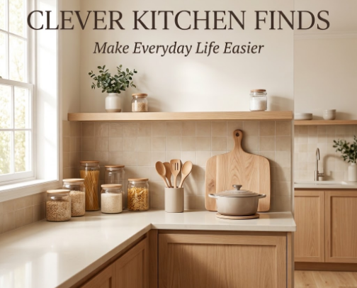 Clever Kitchen Finds That Make Everyday Life Easier cover photo collage