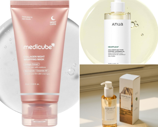 these are the best skincare essentials that do actual miracles. no jokes fr 😩❤️ cover photo collage