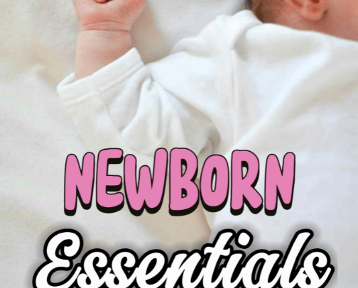 Newborn Baby Essentials cover photo collage
