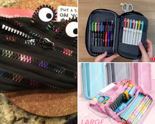 I Finally Found a Pencil Case That Fits Everything Without Bulking Up My Bag cover photo collage