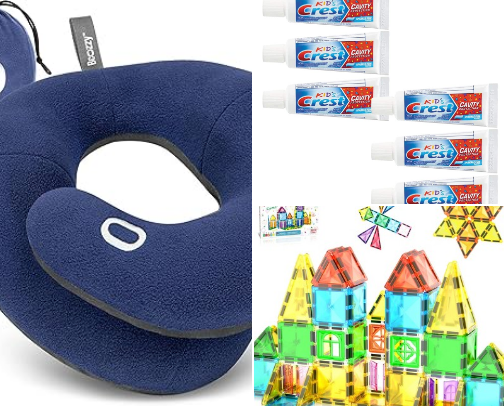 Essential kids travel- must have cover photo collage