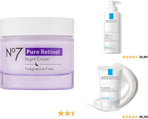 Skincare cover photo collage