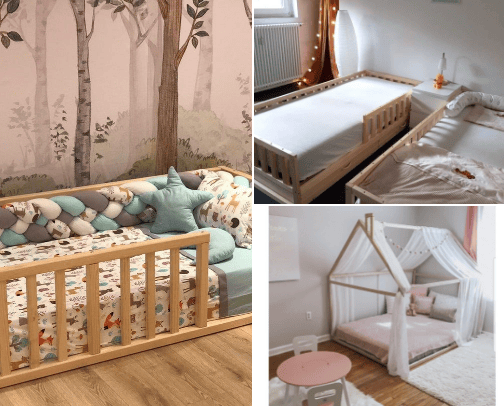 Kid´s room design cover photo collage