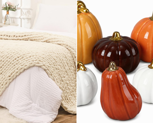 Home Accents For a Snug Fall Retreat cover photo collage