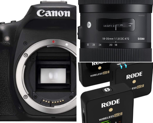 My Beginner-to-Pro Camera Setup I use in My Parkour & Travel YouTube Videos cover photo collage