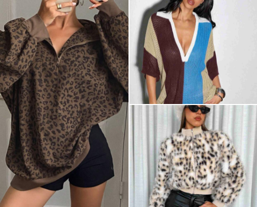 Sweaters for the weather! cover photo collage