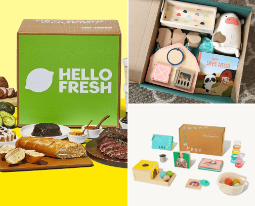 Favourite Subscription Boxes cover photo collage