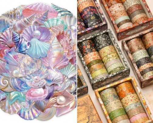 Journal Decorating Ideas and Accessories cover photo collage