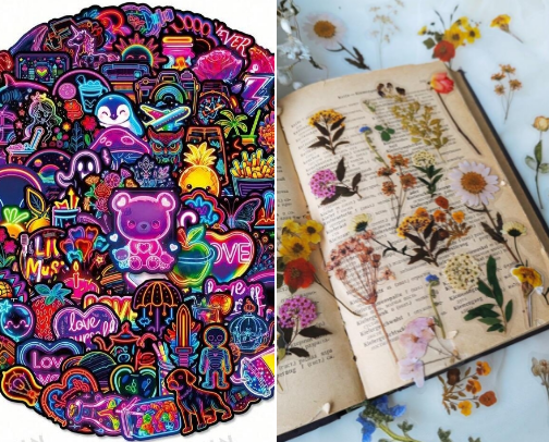 Journal Decorating Ideas and Accessories cover photo collage