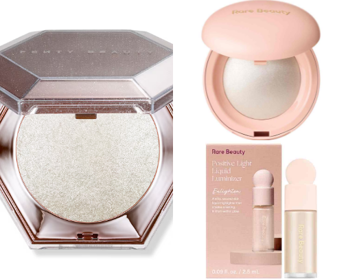 Best high-end highlighters ✨ cover photo collage