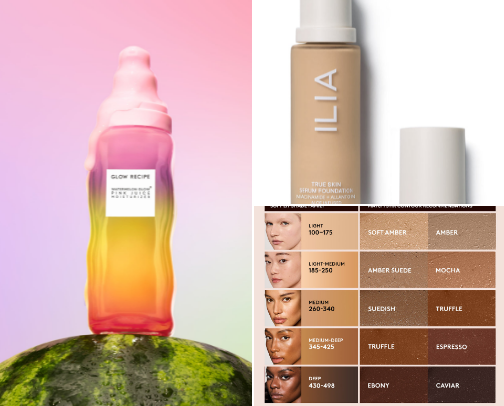 Clean Girl Makeup Look Tutorial & The Products!! cover photo collage
