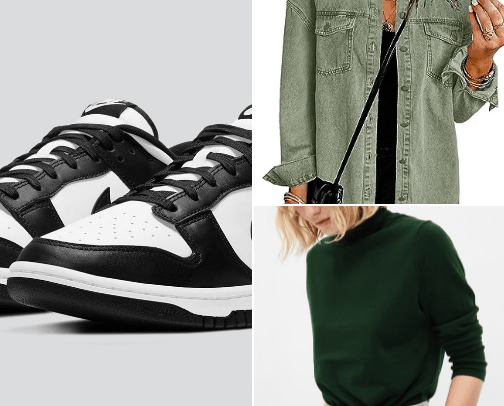 Clothes and Shoes cover photo collage