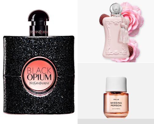 Women's Perfume cover photo collage