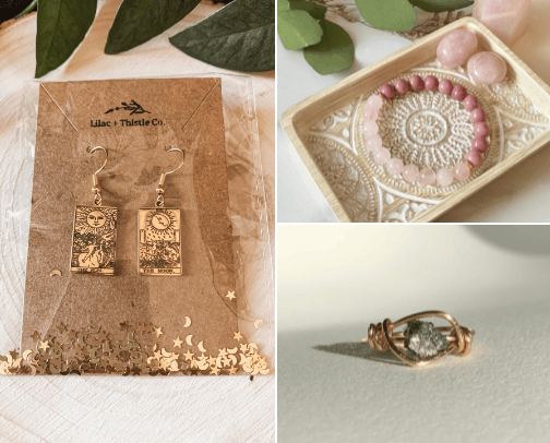 Jewelry cover photo collage
